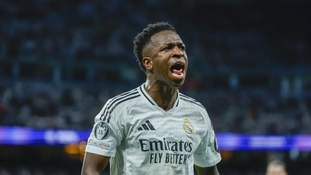 Vinicius, futbolista del Real Madrid.