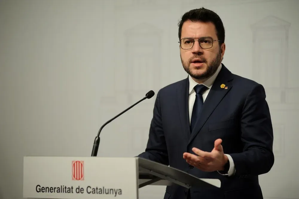 Aragonès ve infame que Ayuso se cachondee de la sequía en Cataluña.