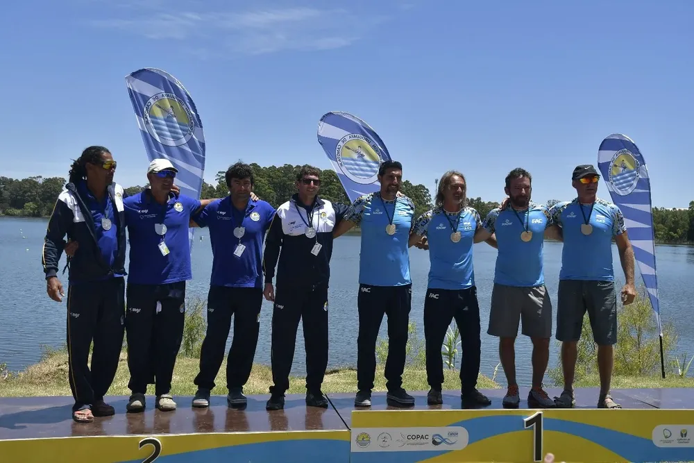 Gran fiesta deportiva en Calcagno