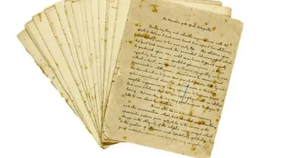Los manuscritos tienen un valor estimado de entre US$ 380 mil y US$ 420 mil.
