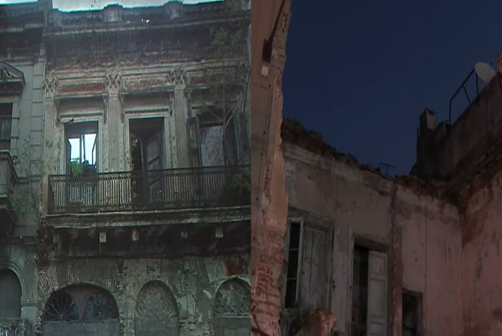 El edificio abandonado que se derrumbó en la Ciudad Vieja&nbsp;