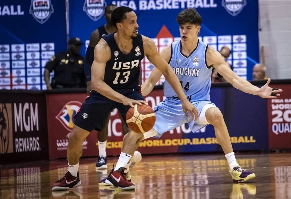 Estados Unidos fue muy superior a Uruguay