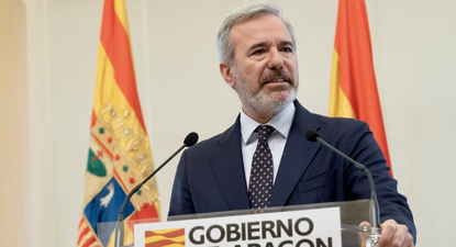 El presidente de Aragón, Jorge Azcón.