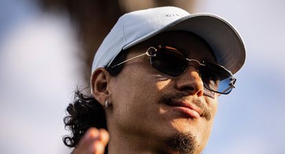 Darwin Núñez al llegar al Complejo de la AUF