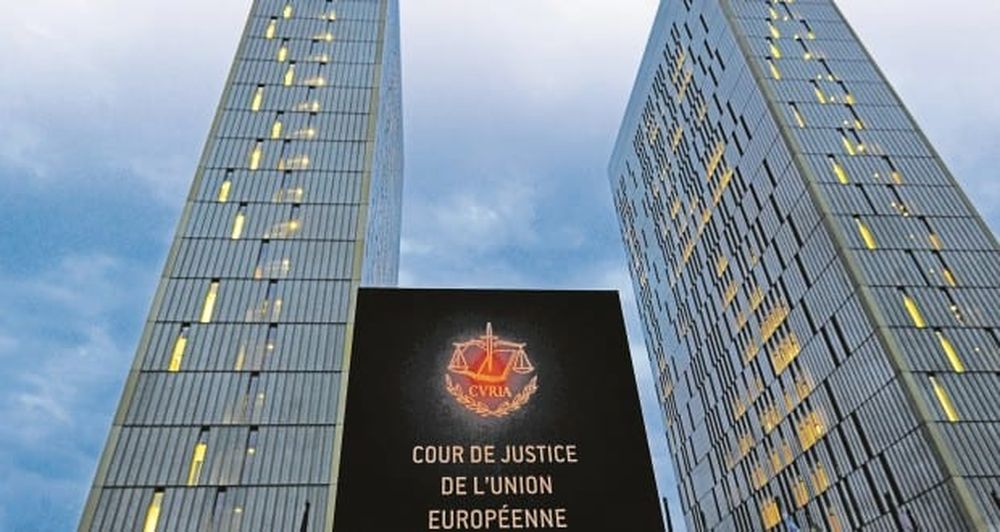 El edificio de Tribunal de Justicia de la Unión Europea