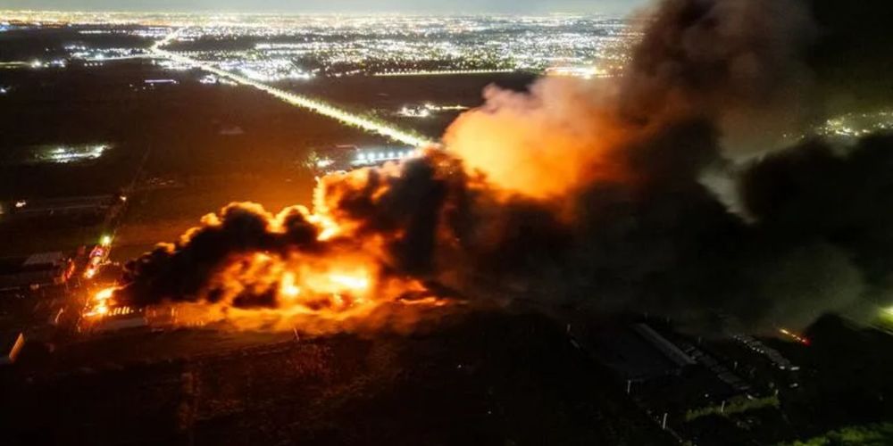 EXPLOSIÓN EN EZEIZA ARGENTINA