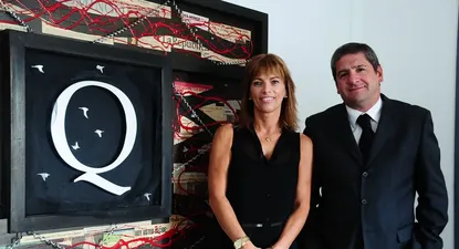 Silvina Rocha y Álvaro Amoretti, directores de Quatromanos