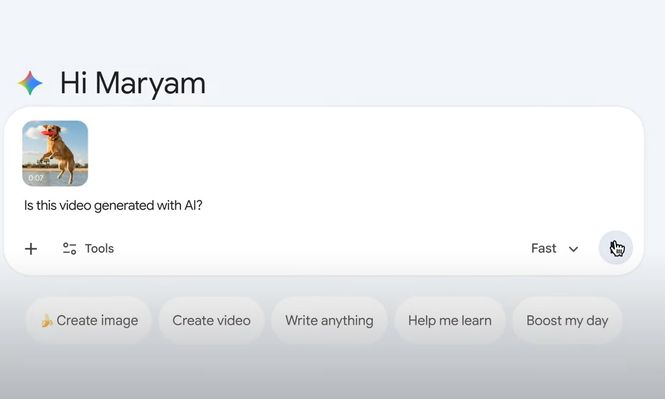 Gemini ahora identifica los videos que fueron hechos con IA: así podés probarlo
