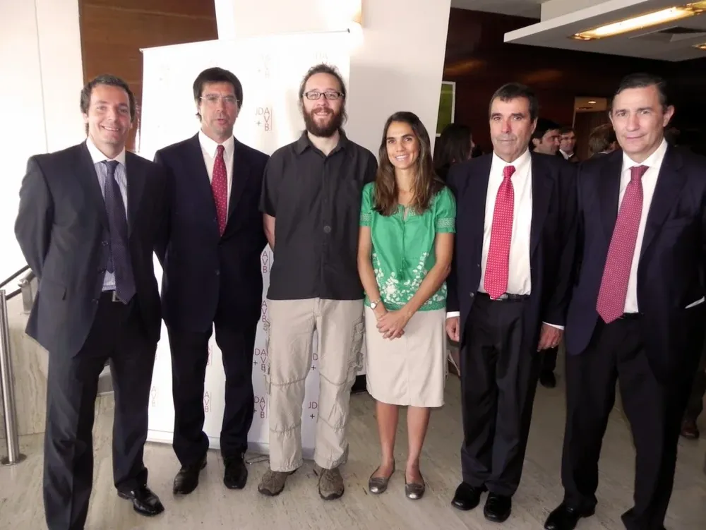 Nicolás Herrera, Hector Viana, Evan Henshaw-Plath, Virginia Brause, Fernando Jiménez de Arechaga y Diego Viana