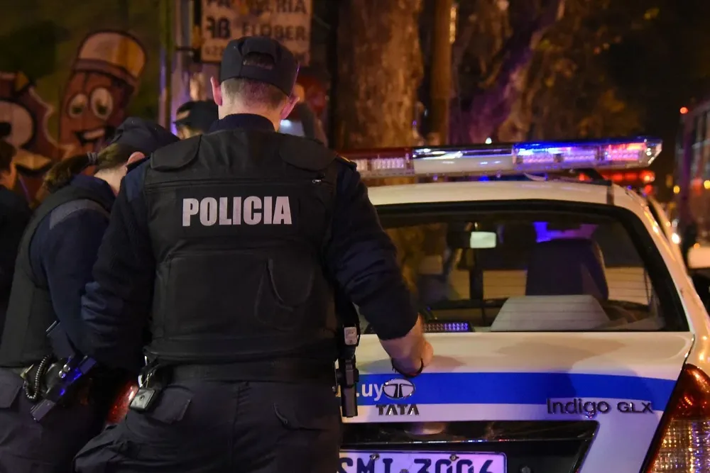 El vehículo de Da Silveira fue abandonado luego de ser robado por tres delincuentes