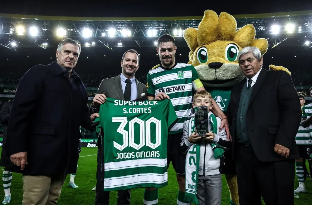 Los homenajes del club portugués para Coates