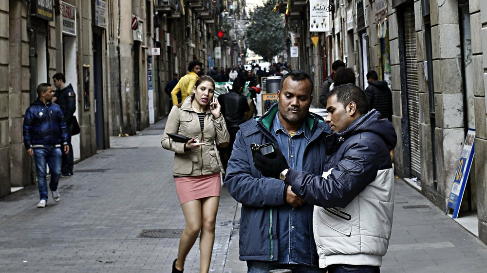 Inmigrantes en Barcelona