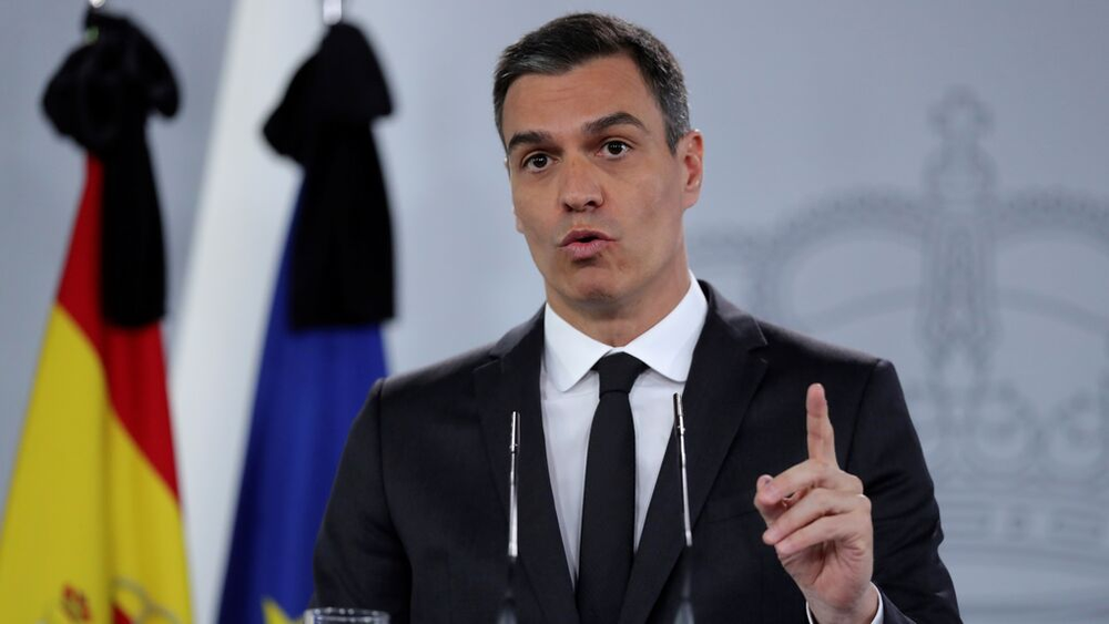 Pedro Sánchez, presidente del Gobierno español.
