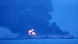 China: 32 desaparecidos por choque de barcos