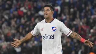 Diego Polenta anotó un golazo para la clasificación de Nacional