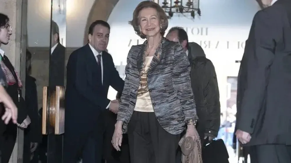 Lareina emérita Sofía estará en Málaga para la Semana Santa.