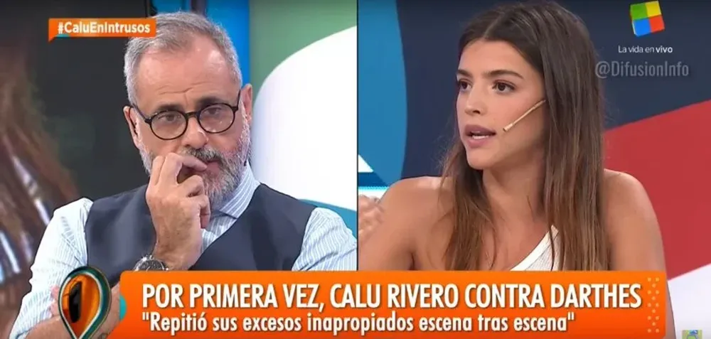 Calu Rivero, el lunes, en Intrusos.