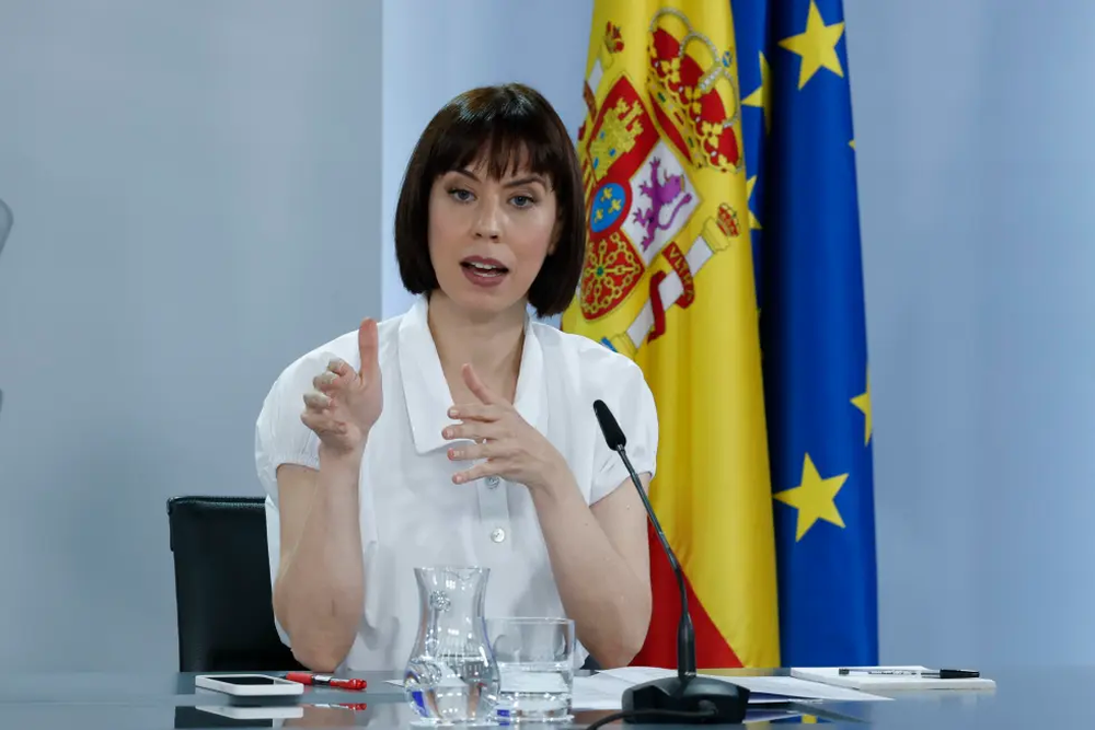 La ministra Diana Morant.