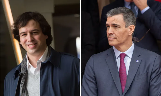 Pedro Sánchez y su hermano, David Sánchez Pérez-Castejón