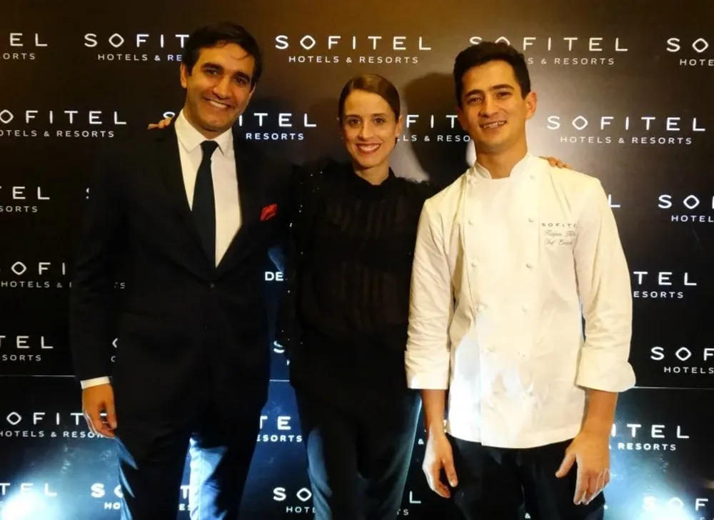 Luciano Fontana, María Noel Riccetto y Kaywa Hilton