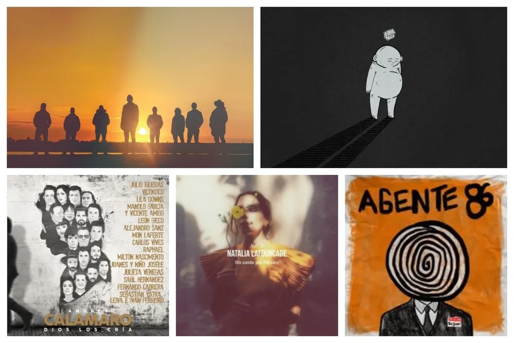 No Te Va Gustar, Toto Yulelé, Andrés Calamaro, Natalia Lafourcade y Agente 86, los artistas con novedades discográficas