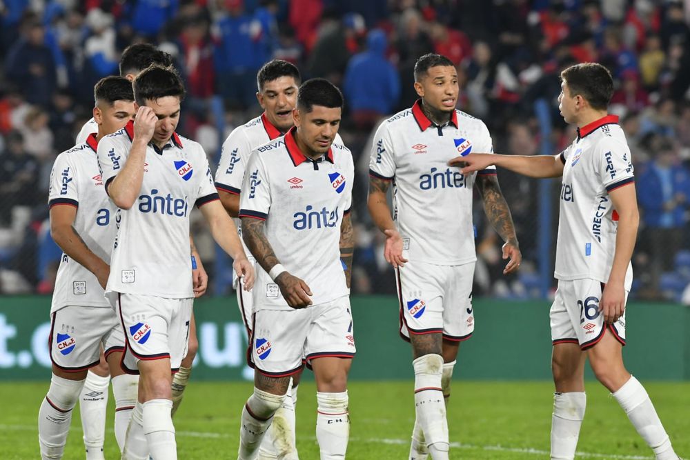 Nacional al cabo del primer tiempo Nacional al cabo del primer tiempo