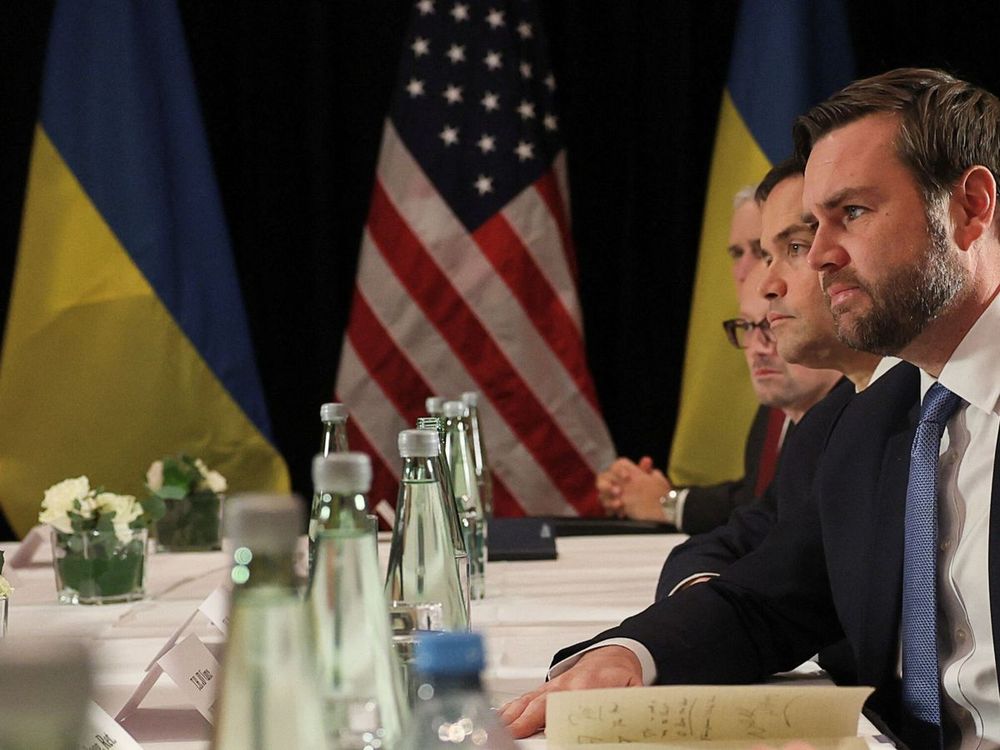 El vicepresidente de EEUU, JD Vance, en la Cumbre de Seguridad de Munich.