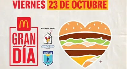 Este año compra tu Big Mac solidaria en forma anticipada