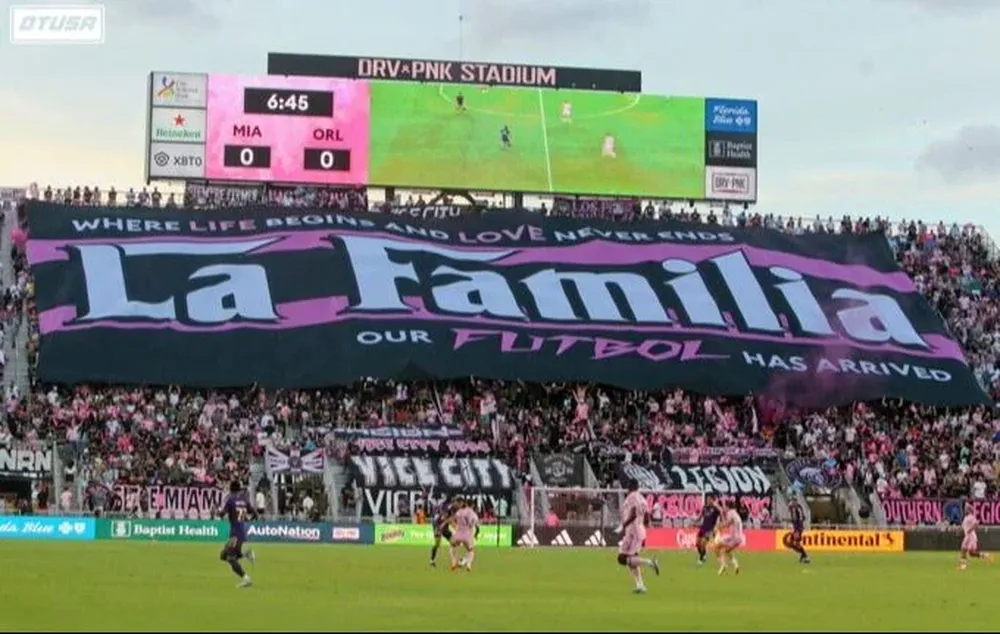 Hinchas del Inter Miami