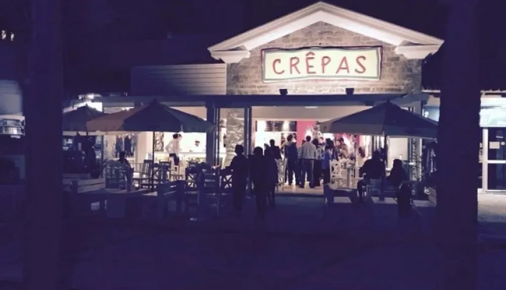 Local Crepas sobre la calle Arocena