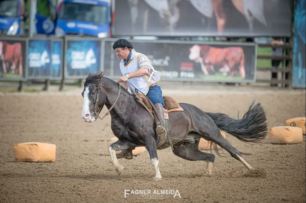 Colibrí Matrero, con Gabriel Marty como jinete.