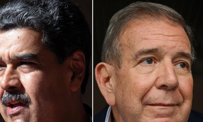 Disputa entre Nicolás Maduro y Edmunfo González.