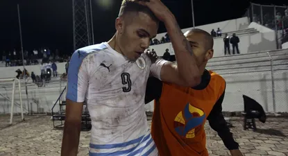 Schiappacasse con la selección uruguaya