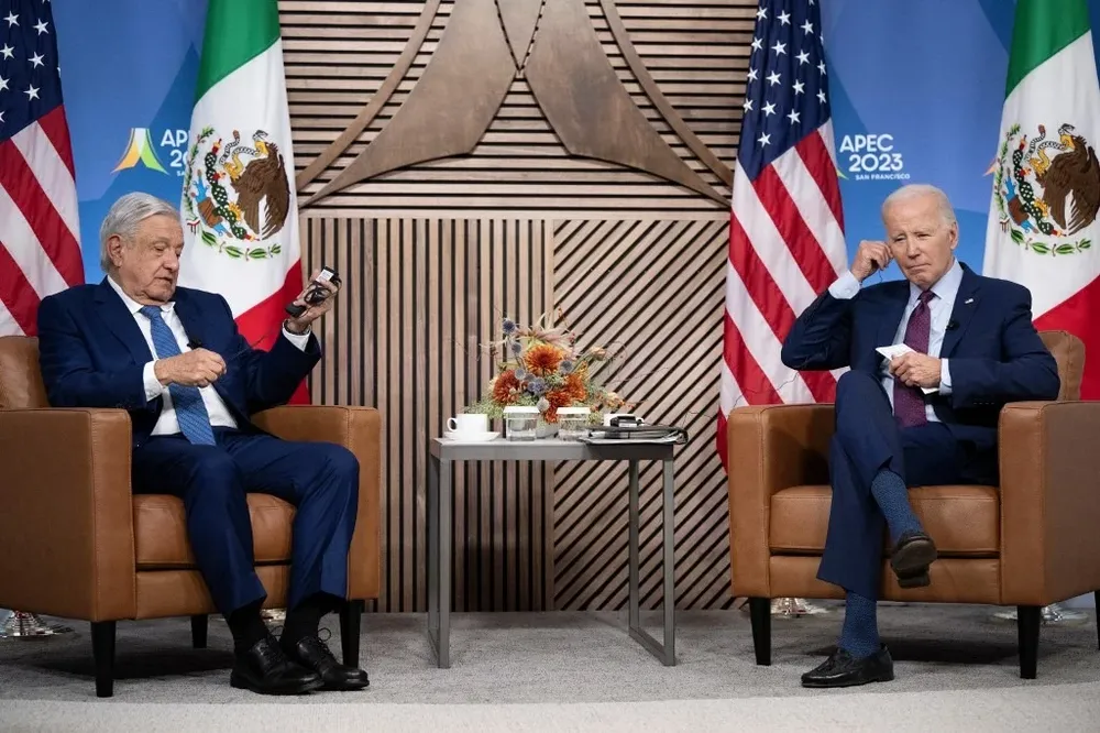 La reunión entre Biden y López Obrador se realiza al margen de la cumbre anual del Foro de Cooperación Económica Asia-Pacífico que culmina este viernes.