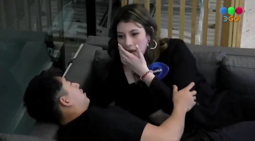 Martín Ku y su novia, Marisol