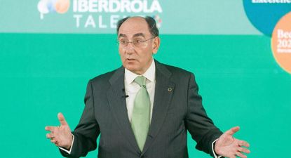 El presidente de Iberdrola, Ignacio Sánchez Galán. EUROPA PRESS
