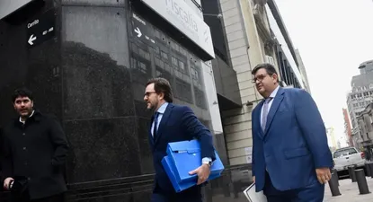 Germán Cardoso, exministro de Turismo, ingresa a Fiscalía. (Archivo)
