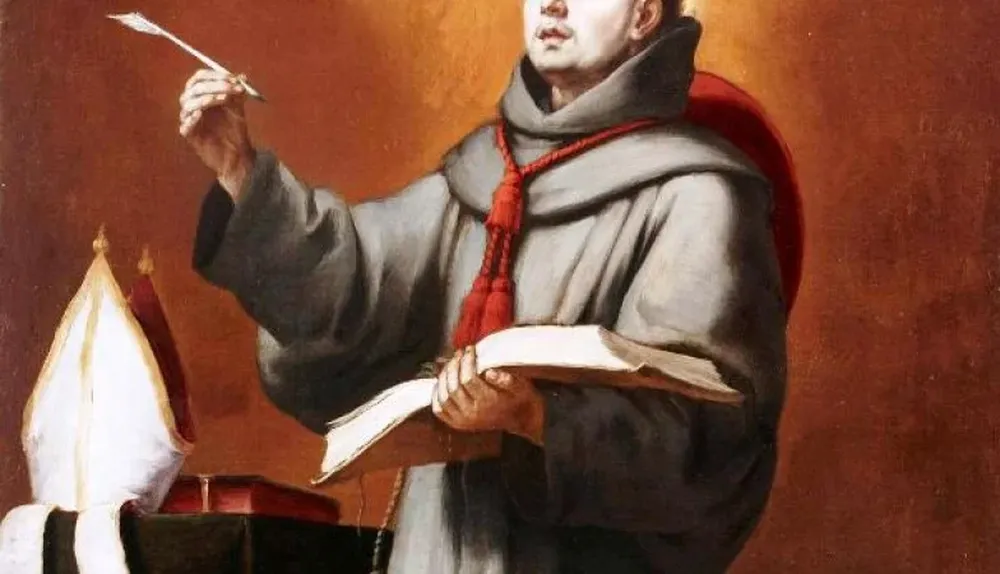 San Buenaventura, un óleo sobre lienzo de 92,2 por 68 centímetros de Esteban Murillo Bartolomé