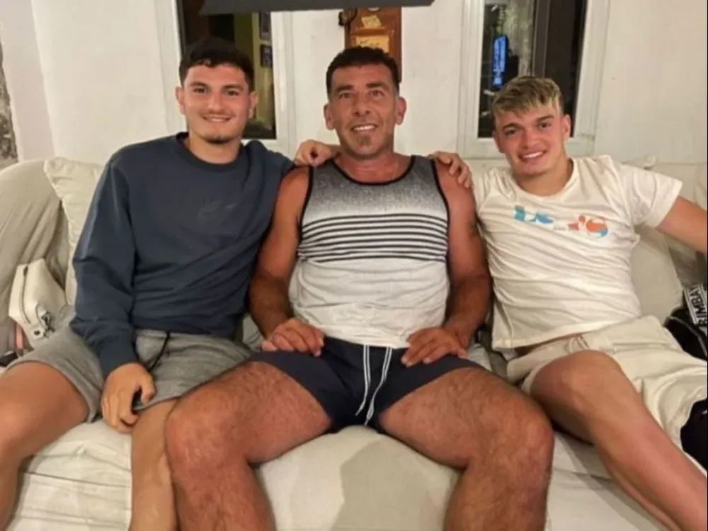 Agustín Álvarez Martínez, Gabriel Cedrés y Valentín Rodríguez