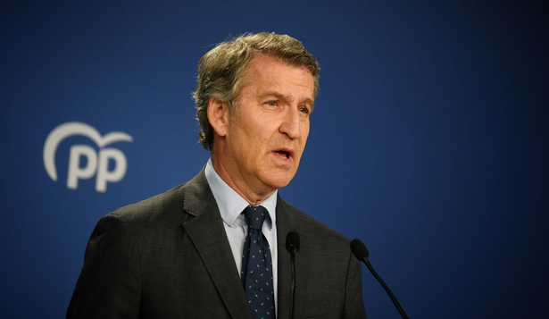 El presidente del Partido Popular, Alberto Núñez Feijóo.