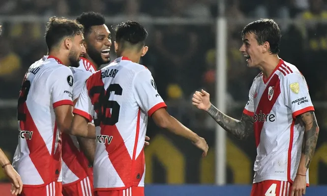 El festejo de Fonseca con sus compañeros