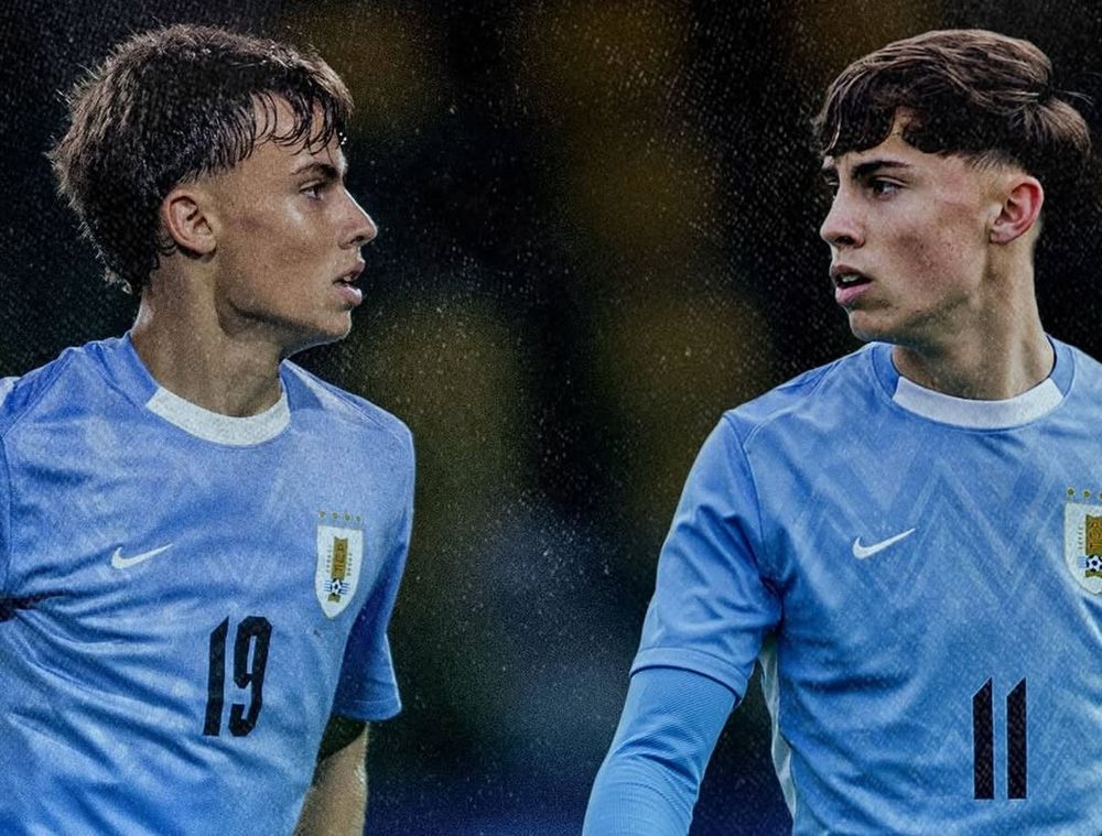 Pablo Alcoba y su gemelo, Mateo Alcoba, fueron llamados por Marcelo Bielsa como sparrings de la selección uruguaya