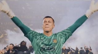 Washington Aguerre, arquero de Peñarol