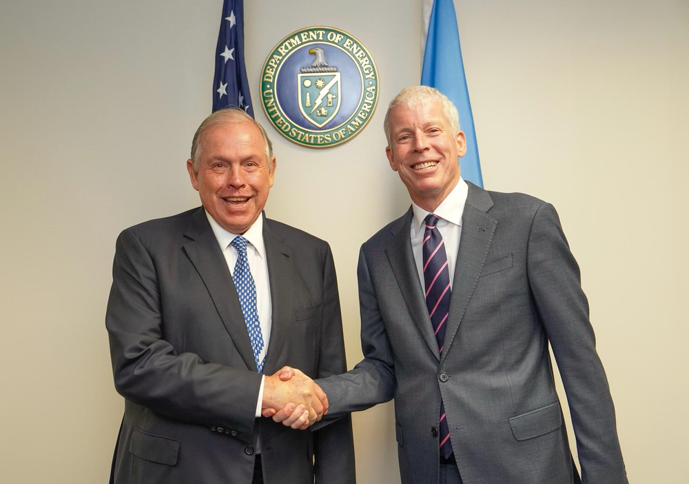 Gerardo Werthein se reunió con el Secretario de Energía de EEUU