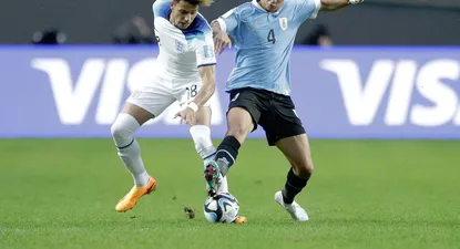 Mateo Ponte en el partido de este jueves ante Inglaterra