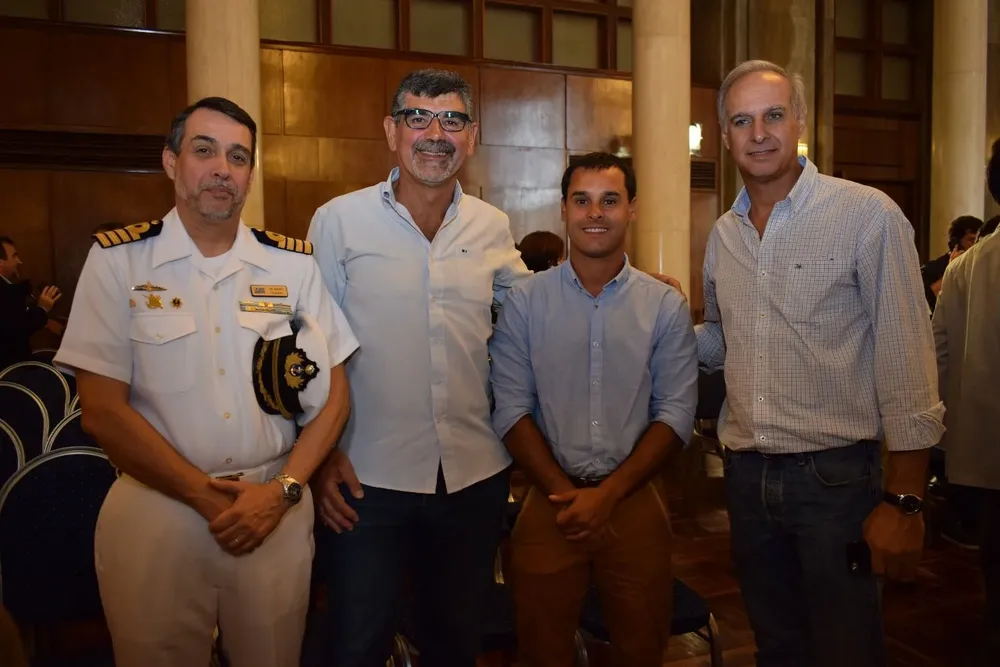 Miguel de Souza, Miguel Pereira, Claudio Visillac y Jorge Buriani
