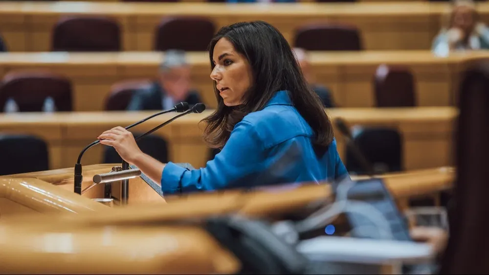 Pepa Millán, portavoz de Vox.