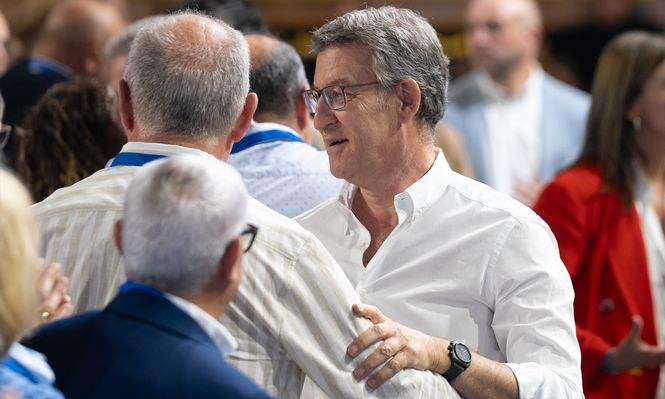 Alberto Núnez Feijóo clausura el Congreso Provincial Extraordinario del PP en Ourense