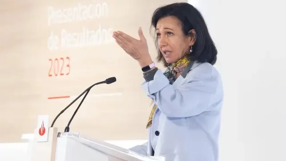 Ana Botín, presidenta del Banco Santander.