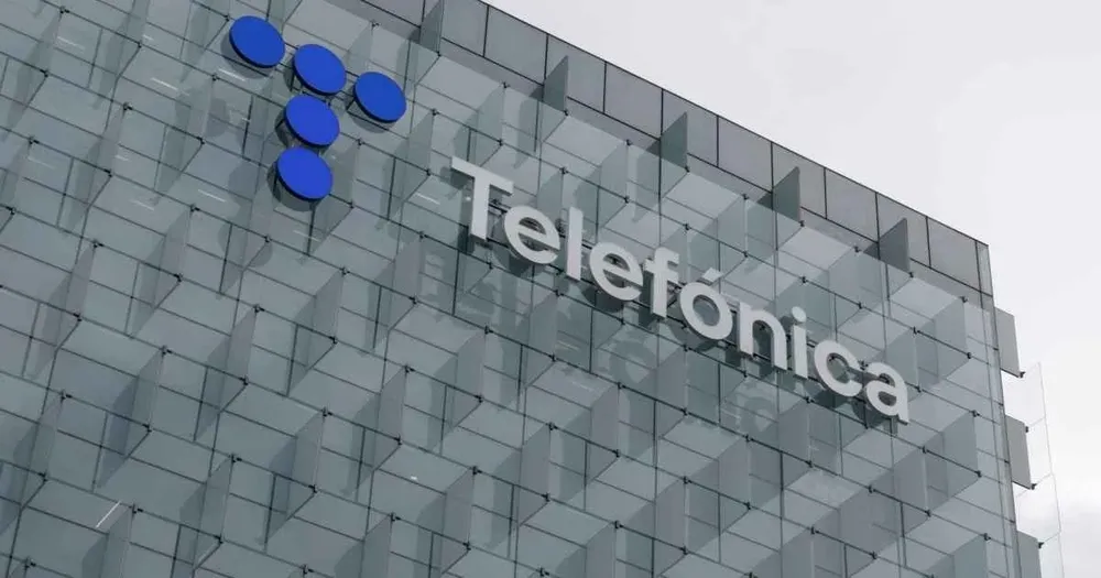 La sede de Telefónica, en Madrid.